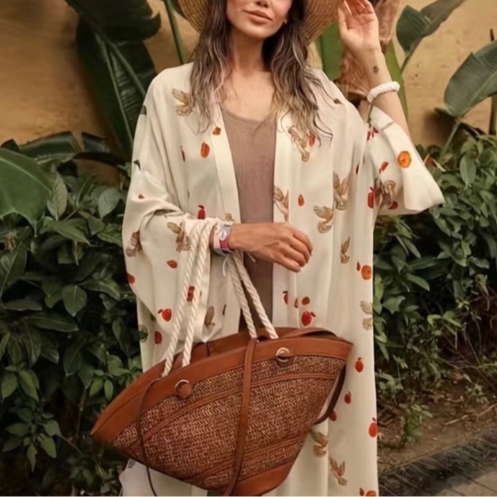 Pluse Size Casual Cover Up Perfect For Vacation Women Clothing - Picture 2 of 5